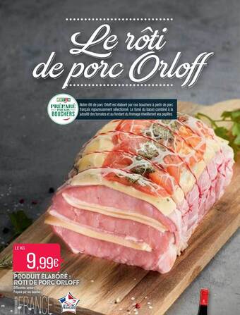 Match Produit élaboré : rôti de porc orloff offre