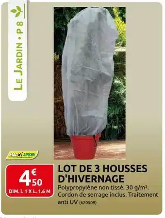 Rural Master Lot de 3 housses d'hivernage macxi jardin offre