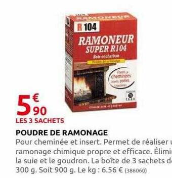 Rural Master Poudre de ramonage offre