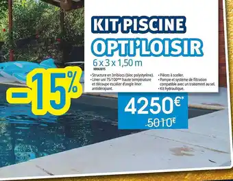 Kit piscine opti'loisir