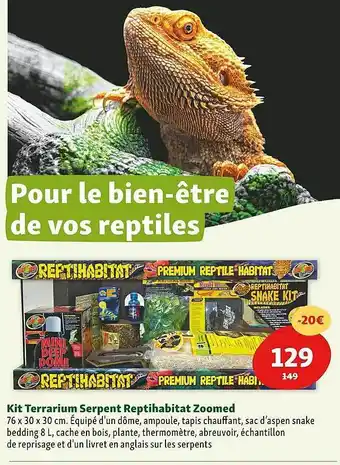 Maxi Zoo Kit terrarium serpent reptihabitat zoomed offre