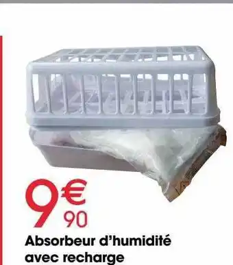 Absorbeur d'humidité avec recharge