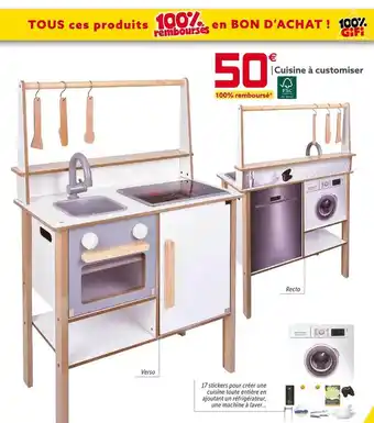 Gifi Cuisine à customiser offre