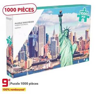 Puzzle 1000 pièces