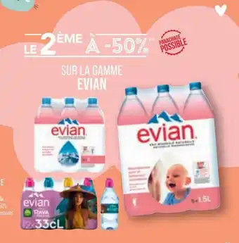 Match La gamme evian offre