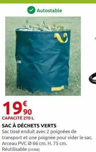 Rural Master Sac à déchets verts offre