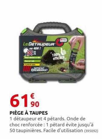 Rural Master Piège à taupes offre