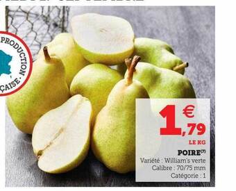 U Express Poire offre