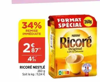 Bi1 Ricoré nestlé offre
