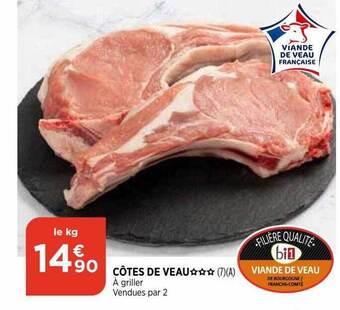 Bi1 Côtes de veau offre