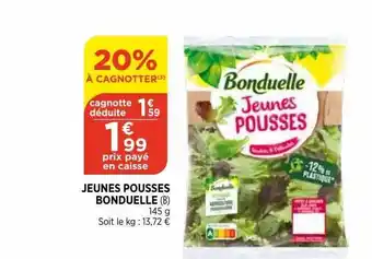 Bi1 Jeunes pousses bonduelle offre