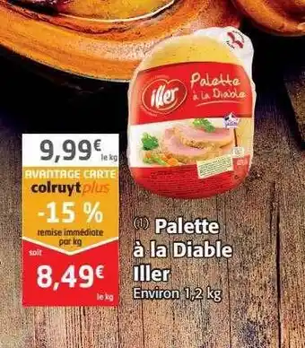 Palette à la diable iller