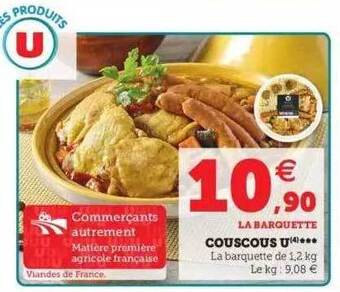 Hyper U Couscous u offre