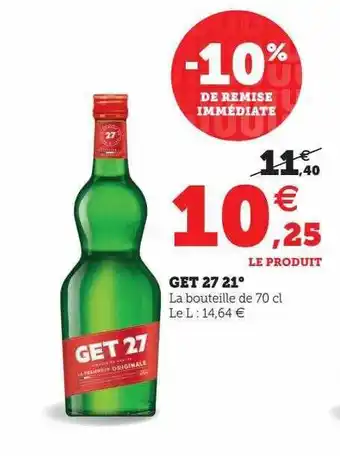 Hyper U Get 27 21° offre