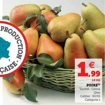 Hyper U Poire offre