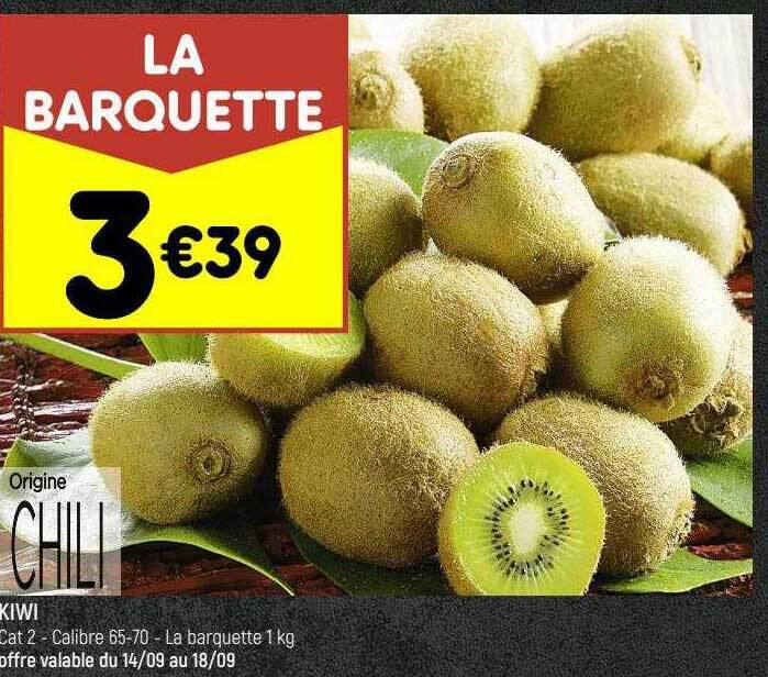 Promo Kiwi chez Leader Price