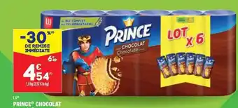 ALDI Prince chocolat lu offre