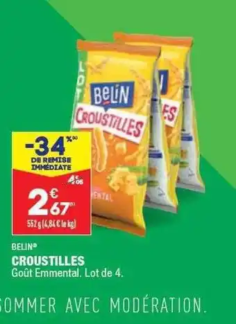 ALDI Croustilles belin offre