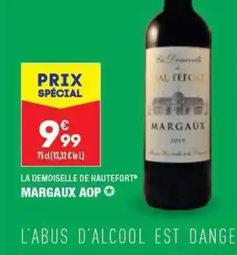 ALDI Margaux aop la demoiselle de hautefort offre