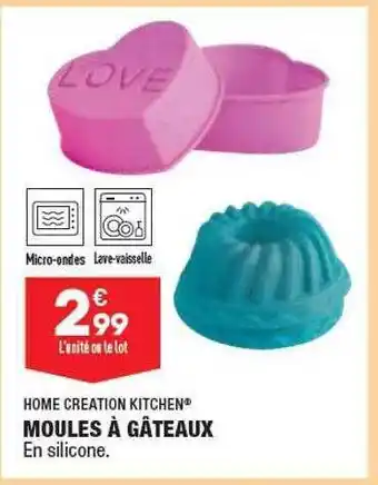 ALDI Moules à gâteaux home creation kitchen offre