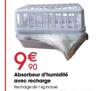 Brico Pro Absorbeur d'humidité avec recharge offre