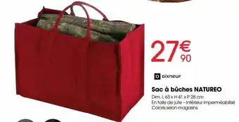 Sac à bûches natureo