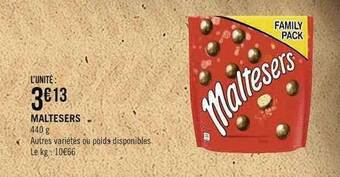 Casino Supermarchés Maltesers offre