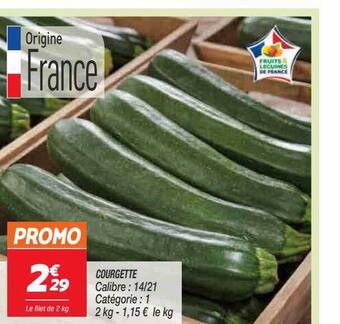 Netto Courgette offre