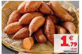 Hyper U Patate douce offre