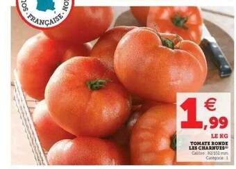 Hyper U Tomate ronde les charnues offre