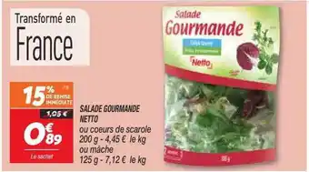 Salade gourmande netto