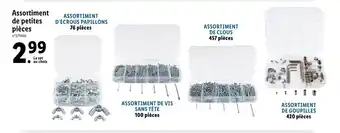 Lidl Assortiment de petites pièces offre