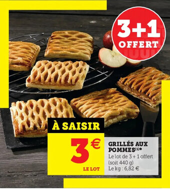 Super U Grillés aux Pommes offre