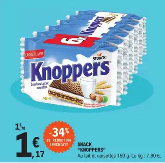 E.Leclerc Knoppers Snack offre