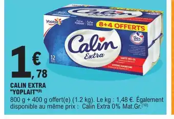 E.Leclerc Calin Extra Yoplait offre