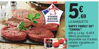 E.Leclerc Happy Family X6 Charal offre