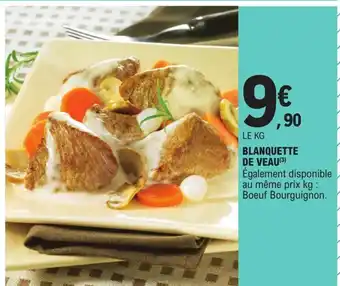 E.Leclerc Blanquette De Veau offre