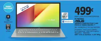E.Leclerc Asus Pc Portable offre