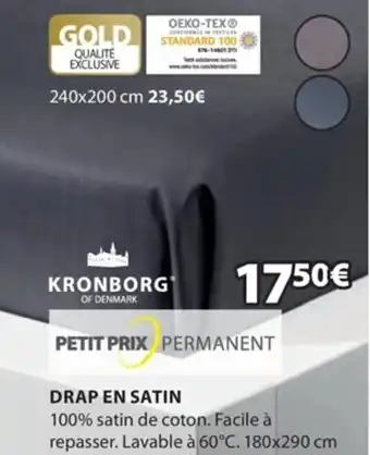 JYSK Drap en Satin offre