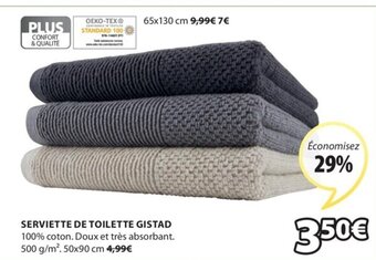 JYSK Serviette de Toilette Gistad offre