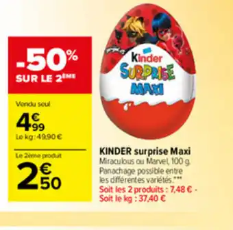 Kinder surprise Maxi