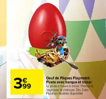 Carrefour Market Œufs de Pâques Playmobil offre