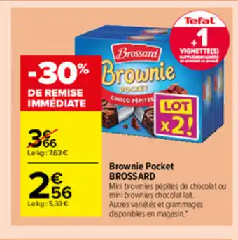 Carrefour Market Brownie Pocket Brossard offre