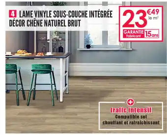 Décor Discount Lame Vinyle Décor Chêne Naturel Brut offre