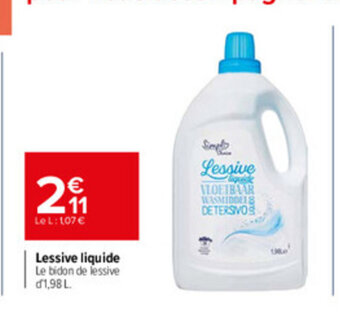 Carrefour Market Lessive liquide offre