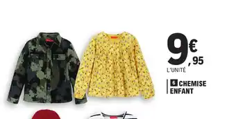 E.Leclerc Chemise Enfant offre