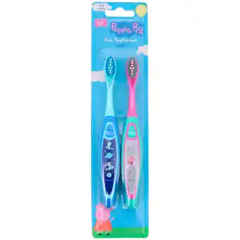 Action Brosses à dents enfant peppa pig offre