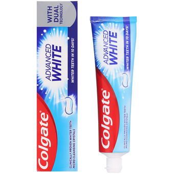 Action Dentifrice colgate advanced white offre