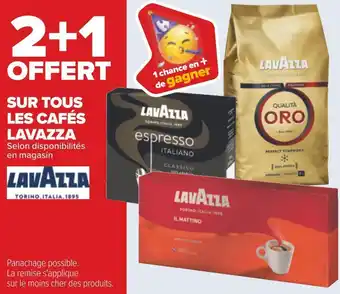 Carrefour Lavazza bon plan sur tous les cafés de la marque lavazza offre