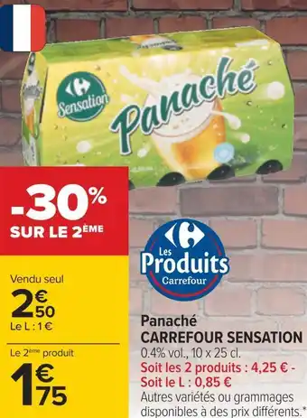 Carrefour Carrefour sensation panaché offre